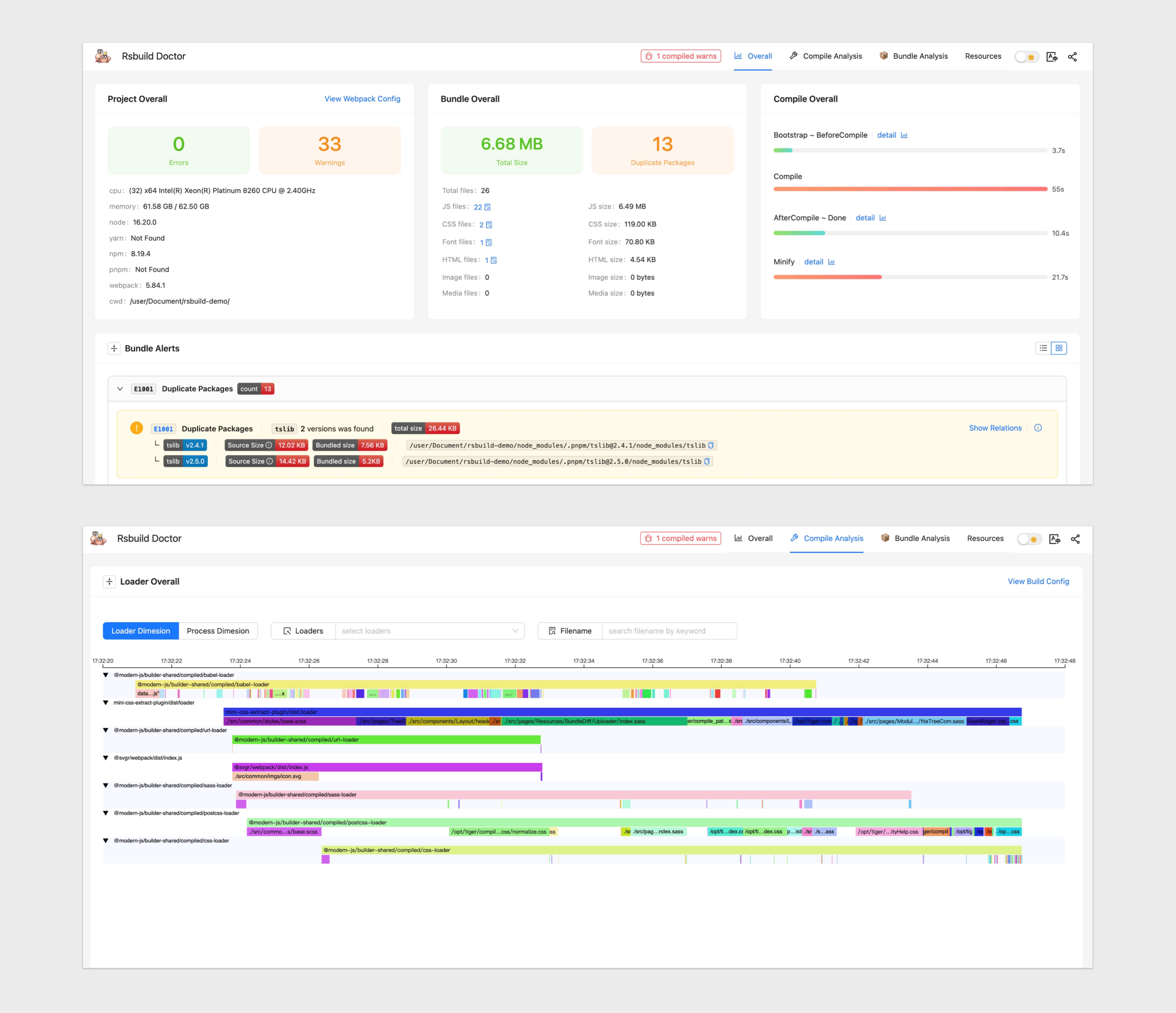 Rsdoctor preview