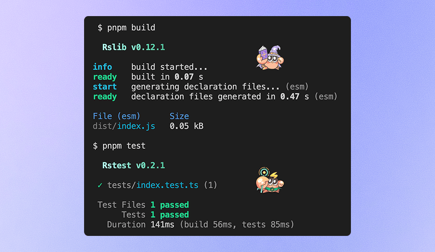 Using Rstest