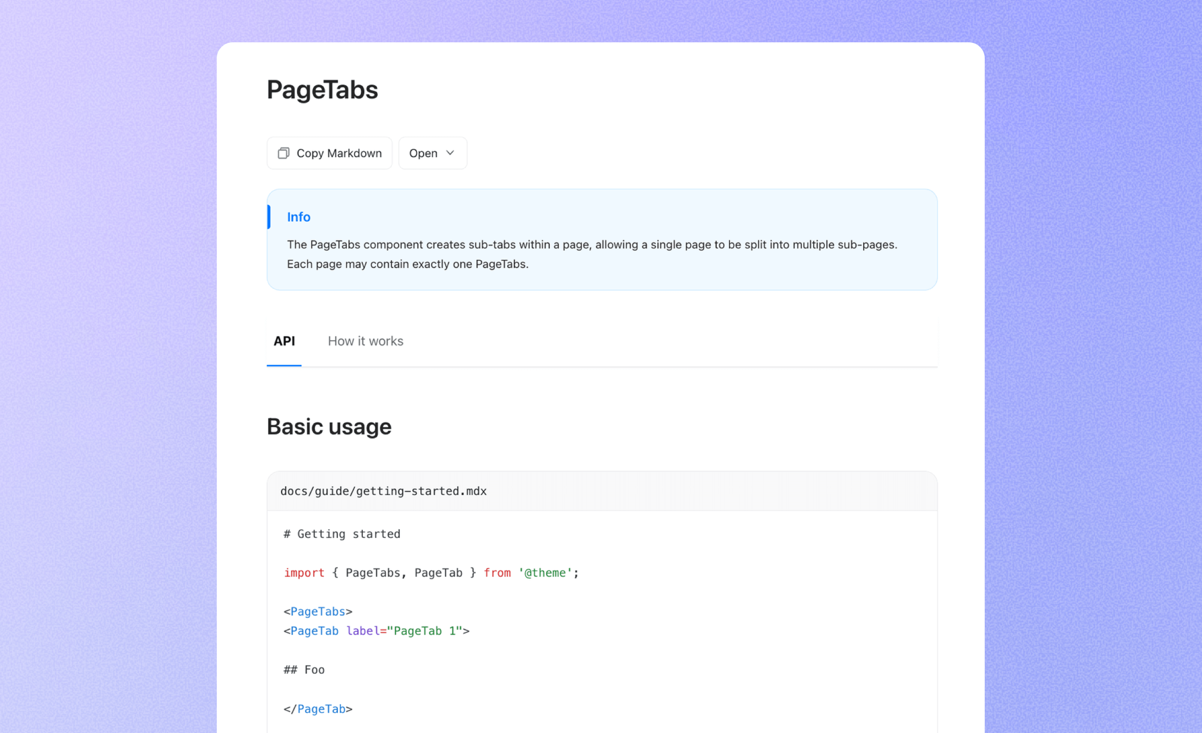 Rspress sub-page switching